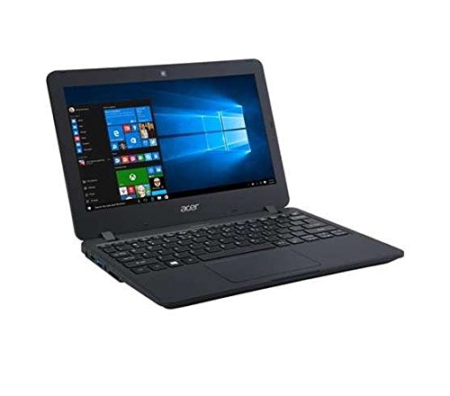 Acer TravelMate B117-MP-C2G3 11.6" LED HD Touch Screen Notebook (Celeron N3060 Dual-Core 1.6 GHz, 4 GB RAM, 32 GB SSD, HD Graphics 400, Bluetooth, Win 10 Pro 64) Black