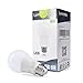 A19 LED Bulb, LuminWiz 9W 3000K 700lm UL-Listed LED Light Bulbs 60W Equivalent,E26 Base,Energy Star,Soft White,6-Pack
