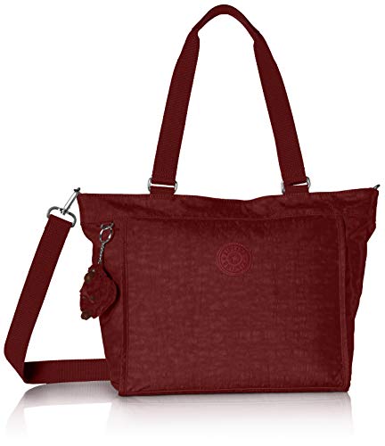 Kipling New Shopper Small Solid Tote, Brick Red