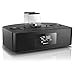 Philips Dual Dock Triple Charging Clock Radio (Black)