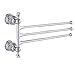 AUSWIND Chrome Crystal Towel Rack 3 Arms 14.17