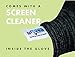 GliderGloves Copper Infused Touch Screen Gloves - Entire Surface Compatible with iPhones, Androids, Ipads - Anti Slip Palm for Driving & Phone Grip