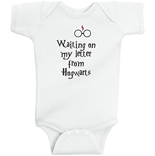 Waiting On My Letter From Hogwarts Funny Harry Potter Romper