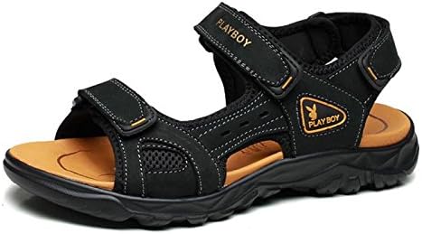 Amazon Playboy 16モデル メンズ シューズ 紳士靴 サンダル 牛革 本革 アウトドア カジュアル C01 Pb Cx ブラック 27 0cm 並行輸入品 ファッションサンダル