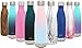 Simple Modern 17 Ounce Wave Water Bottle - Stainless Steel Double Wall Vacuum Insulated Reusable Leakproof Ombre: Sweet Taffy