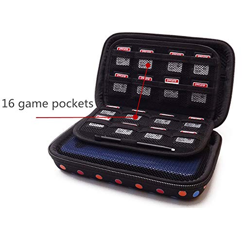 image for Soyan Hard Carrying Case for Nintendo New 3DS XL and 2DS XL, 16 Game C