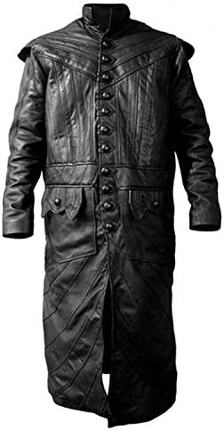 Pirate Captain Flint Black Sails S3 Leather Costume Coat