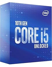 Intel Core i5-10600K Desktop Processor 6 Cores up to 4.8 GHz Unlocked  LGA1200 (Intel 400 Series Chipset) 125W