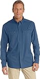 Coolibar UPF 50+ Men's Fishing Shirt - Sun Protective