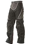 Xelement B4402 Mens Black Advanced Level-3 Tri-Tex Fabric Motorcycle Pants - 38