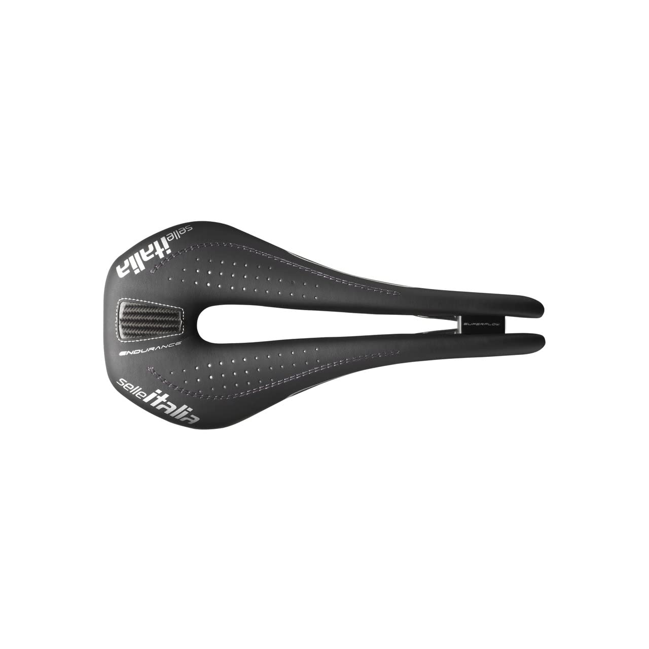 Selle Italia Novus Super Flow Endurance TI316 Saddles - Black, Size S3