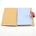 Business Card Holder Book PU Leather 240 Name Cards Organizer (Red)