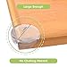 28 Pack Corner Protectors Baby Proofing Corner Guards with Adhesive Against Sharp Corners by Kaysion