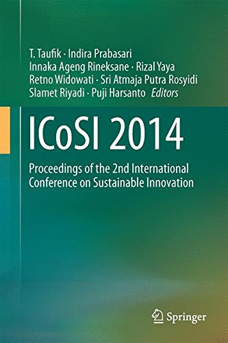 ICoSI 2014: Proceedings of the 2nd International Conference on Sustainable Innovation