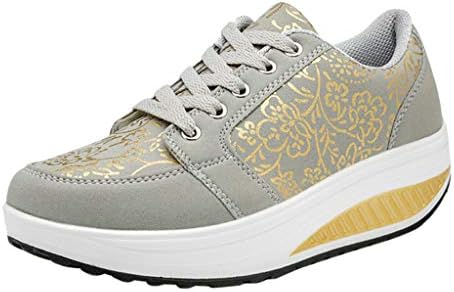 Cinsanong Boots Clearnce Sale! Women's Sport Shoes LuluZanm Fashion Ladies Wedges Sneakers Sequins Shake Fashion Girls Shoes