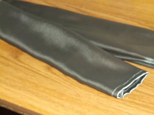 Gray Satin Fabric Cord Cover Handmade Variety of Lengths Available