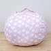 Stuffed Animal Storage Bean Bag Chair - Premium Seat - Easy Solution for Extra Toys/Blankets/Covers/Towels/Clothes (Medium, Pink)