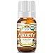 Essential Oil for Anxiety (USDA Organic - 100% Pure) Unique Blend of Essential Oils Recomended by Aromatherapists for Aromatherapy - 10ml