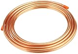 Mueller 12045 Refrigeration Soft-Coil Copper Tubing, 3/8" x 20-ft.