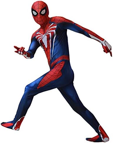 ourworth Insomniac PS4 Spider Costume PS4 Spider Suit for Kids Cosplay Best Halloween Costume