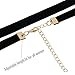 Caydo 12 Pack Ribbon Velvet Choker Necklace Set for Women and Girls