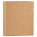 JAM PAPER Kraft 1 inch Binder - Natural Recycled Kraft 3 Ring Binder - Sold Individually