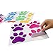 Paw Prints Floor Decals Stickers Classroom Line Up Floor Decal Back to School Decoration
