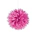 amscan Multi Fluffy Paper Decorations, 16