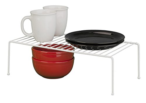 Panacea Grayline 40110, Large Kitchen Helper Shelf, White - Thumbnail 3