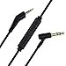 Sqrmekoko Audio Cable for Bose QuietComfort 3 QC3 QC 3 Headphones Inline Mic Remote Audio Cord for iPhone Andriod