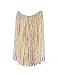 Forum Novelties Womens Natural Grass Skirt Costume Bottoms, Beige, One Size US