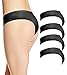 Cotton Whisper Women's Cotton Thongs 4 Pack G-Strings Vary Color