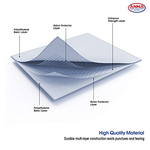 Anna Home Jumbo Vacuum Storage Bags (6 x Jumbo, 2 x Large) Space Saver