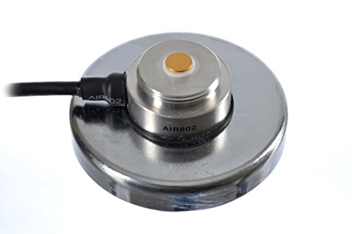 AIR802 Neo Power Mag Mobile Magnetic Antenna Mount, NMO Tri-Metal Plated, Chrome Base, 15 Feet CA195FLEX Black Cable, Mini UHF Plug-Male