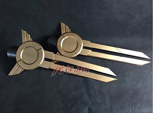 League of Legends LOL SKT-1 double swords weapon Cosplay Prop