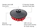 Drill Brush Attachment Set by Beast Brush: Spin Power Scrubber for Fast and Easy Cleaning for All Surfaces, Soft –Medium –Stiff Bristles for Bathroom Shower and Tub, Kitchen Tiles, Carpet, Cars