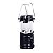 Rechargeable Camping Lantern- Solar Charging Camp LED Lantern- Collapsible Camping Flashlights for Backpacking Emergencies, Camping, Reading, Hurricanes, Outages, Storms
