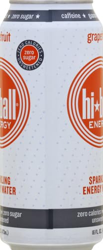 HIBALL ENERGY WATER, GRAPEFRUIT, 16 OZ