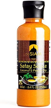 deSiam Peanut and Coconut Sauce 8.4 oz each (5 Items Per Order)