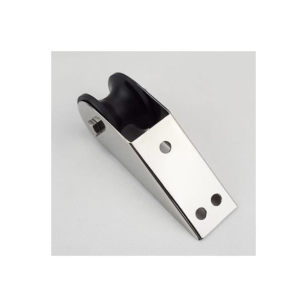 1-PC-Stainless-Steel-Bow-Anchor-Roller-Bracket-Rubber-Roller-160mm-Cheap