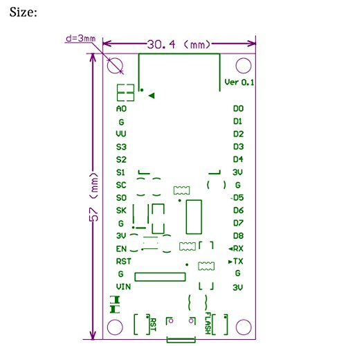 WINGONEER ESP8266 Serial Wireless Module CH340 NodeMcu V3 Lua WIFI Internet of Things New Version Development Board EK1677 Arduino Compatible