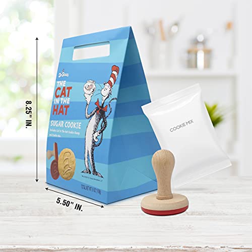 Ten Acre Gifts Dr. Seuss The Cat in The Hat Sugar Cookie Mix With Stamp, Baking Goodies Snacks Ten Acre Gifts Dr. Seuss The Cat in The Hat Sugar Cookie Mix With Stamp, Baking Goodies Snacks