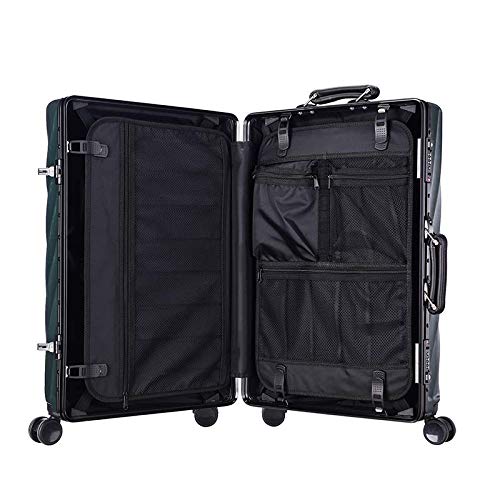 Aluminum Suitcase Travel Box Luggage Csase Spinner Wheels Carry on