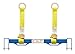 Super Anchor Safety 2831 Truss Bar Bolt On Anchor with 2 Tie-Off Straps