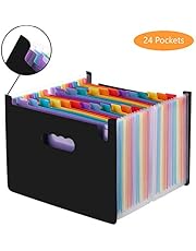 Amazon.es: Clasificadores y carpetas de acordeón: Oficina y papelería