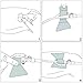 10 Pack, ViDava Foley Stabilization Device with re-closable tab. Made in The USA