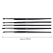 MEEDEN Paint Brush Set Silicone Brush Pens 5mm Tip Width Clay Sculpting Tools for Shaping Modeling Smoothing Pottery Decorating Pastel Blending Masking Fluid Nail Art Work Pack of 5
