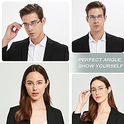Reading Glasses Half-Rim Computer Readers for Men