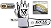 RDX MMA Gloves for Grappling Martial Arts Training, Approved by SMMAF, Open Palm Cowhide Leather With Adjustable Wrist Straps, Gel Sparring Mitts for Muay Thai Combat Punching Kickboxing Cage Fighting