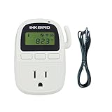 Inkbird 110V 1500W IOS Smartphone Wifi Digital Smart Temperature Controller, Heater/Cooler Thermostat, Timer for Homebrewing, Reptiles, Terrarium, Greenhouse, Heat Mat